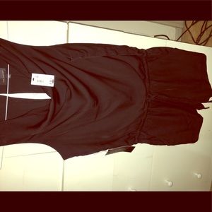 The Limited, Black Romper with Gold detail, NWT